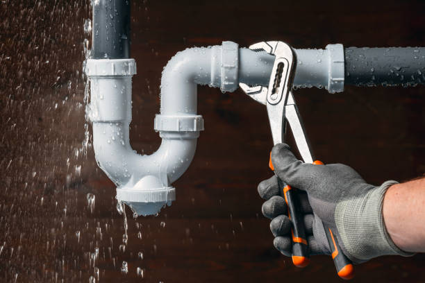 Professional Sewer Line Repair technician working in Auburn, ME
